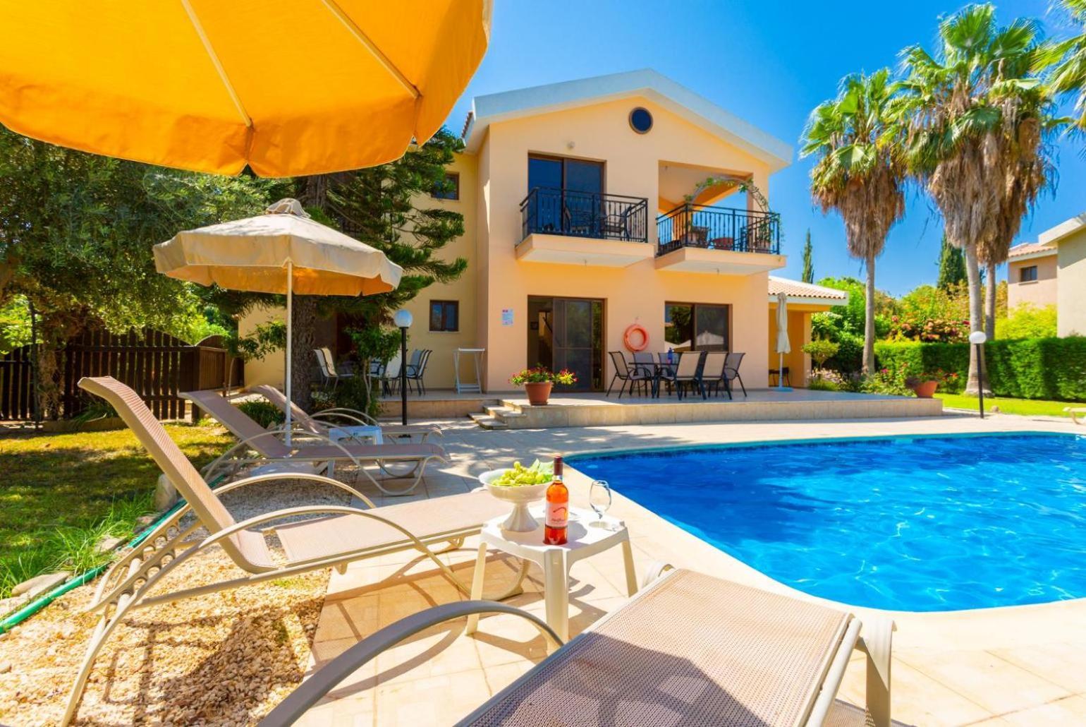 Villa Halima Stefanos Polis Extérieur photo