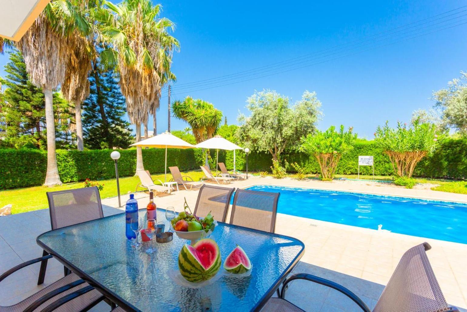 Villa Halima Stefanos Polis Extérieur photo
